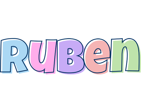 Ruben pastel logo
