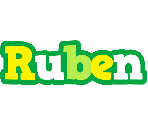 Ruben soccer logo