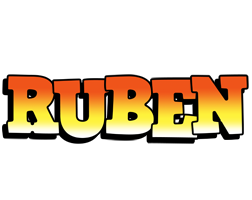 Ruben sunset logo