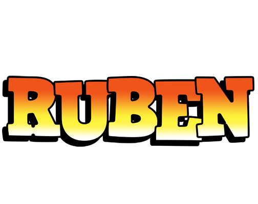 Ruben sunset logo