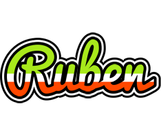 Ruben superfun logo