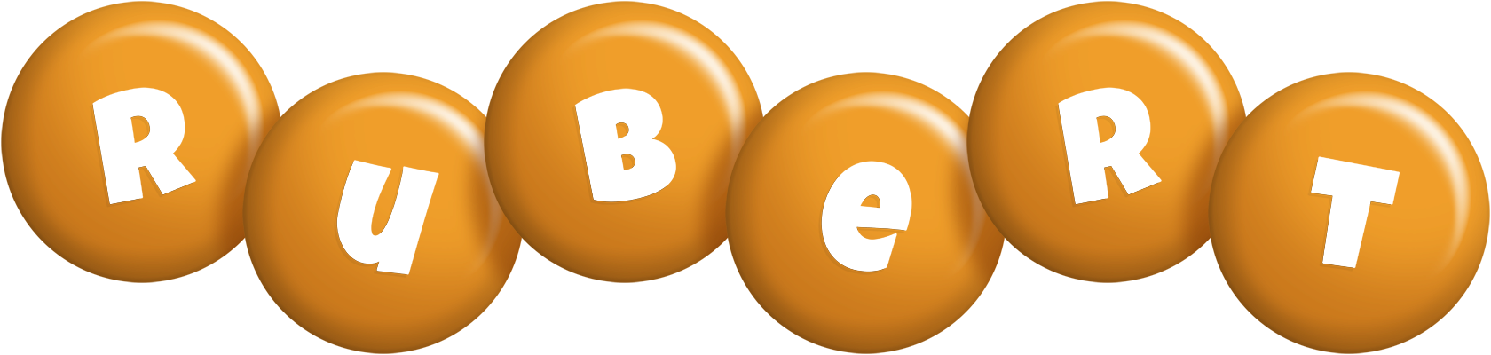 Rubert candy-orange logo