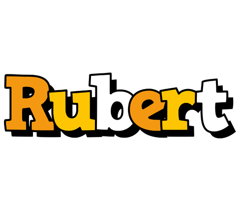 Rubert cartoon logo
