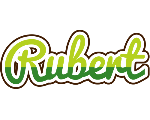 Rubert golfing logo
