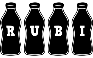 Rubi bottle logo