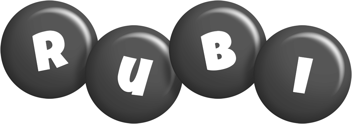 Rubi candy-black logo