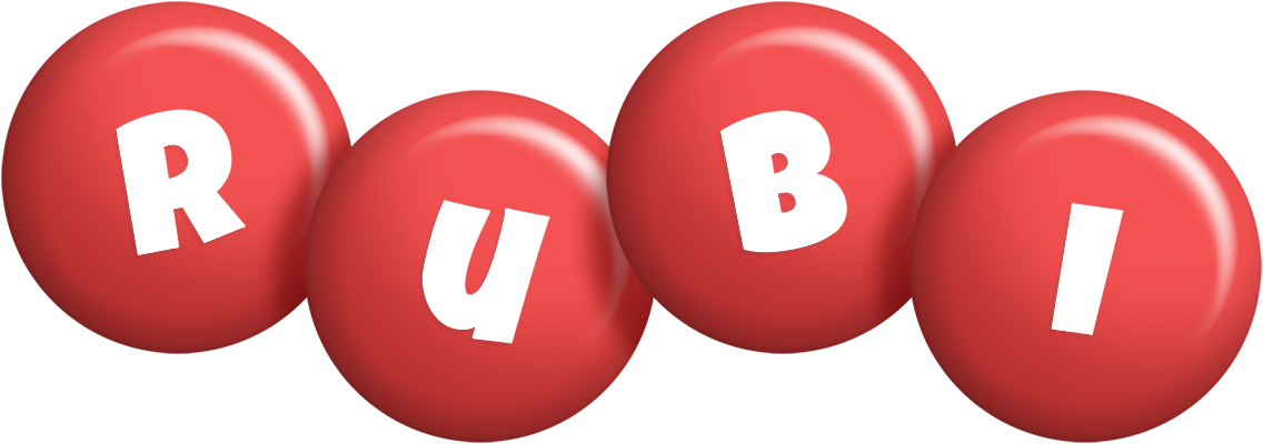 Rubi candy-red logo