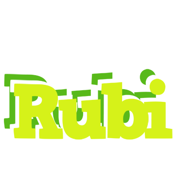 Rubi citrus logo