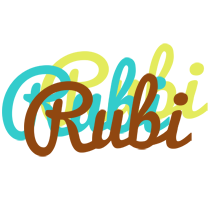 Rubi cupcake logo