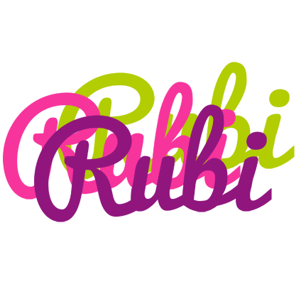 Rubi flowers logo