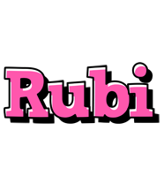 Rubi girlish logo