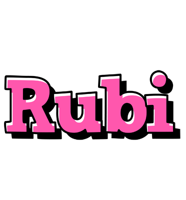 Rubi girlish logo