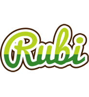 Rubi golfing logo