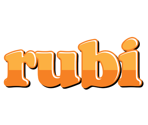 Rubi orange logo