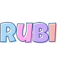 Rubi pastel logo