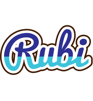 Rubi raining logo
