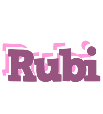 Rubi relaxing logo