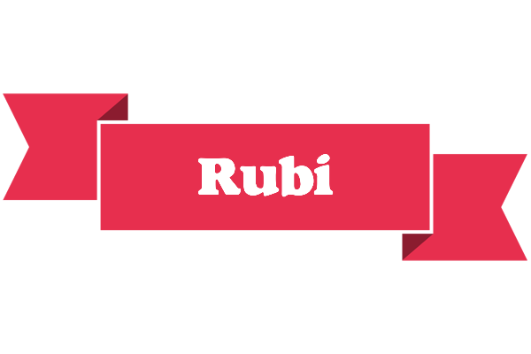 Rubi sale logo