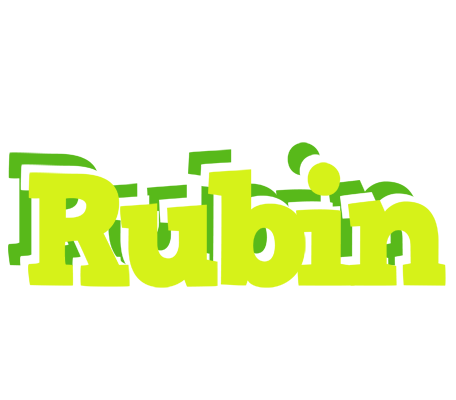 Rubin citrus logo