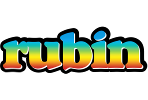 Rubin color logo
