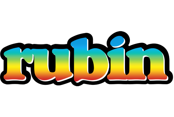 Rubin color logo