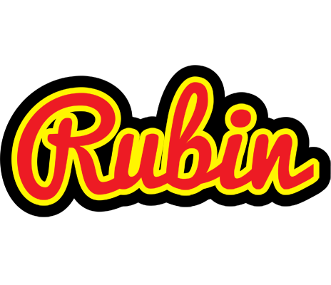 Rubin fireman logo
