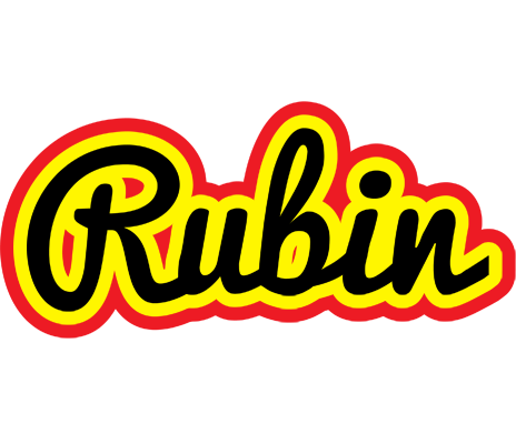 Rubin flaming logo