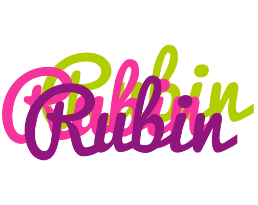 Rubin flowers logo