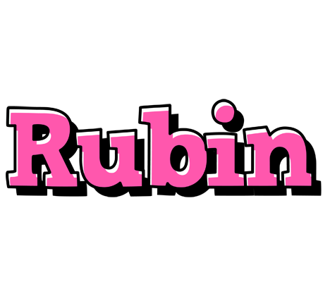 Rubin girlish logo