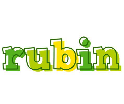 Rubin juice logo