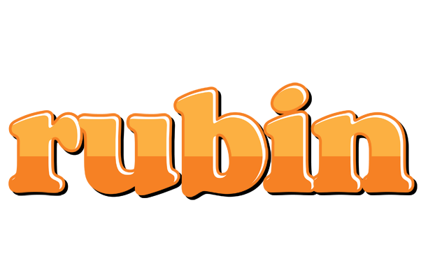 Rubin orange logo