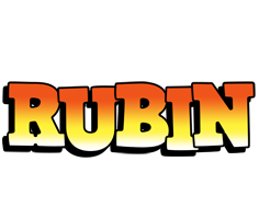 Rubin sunset logo