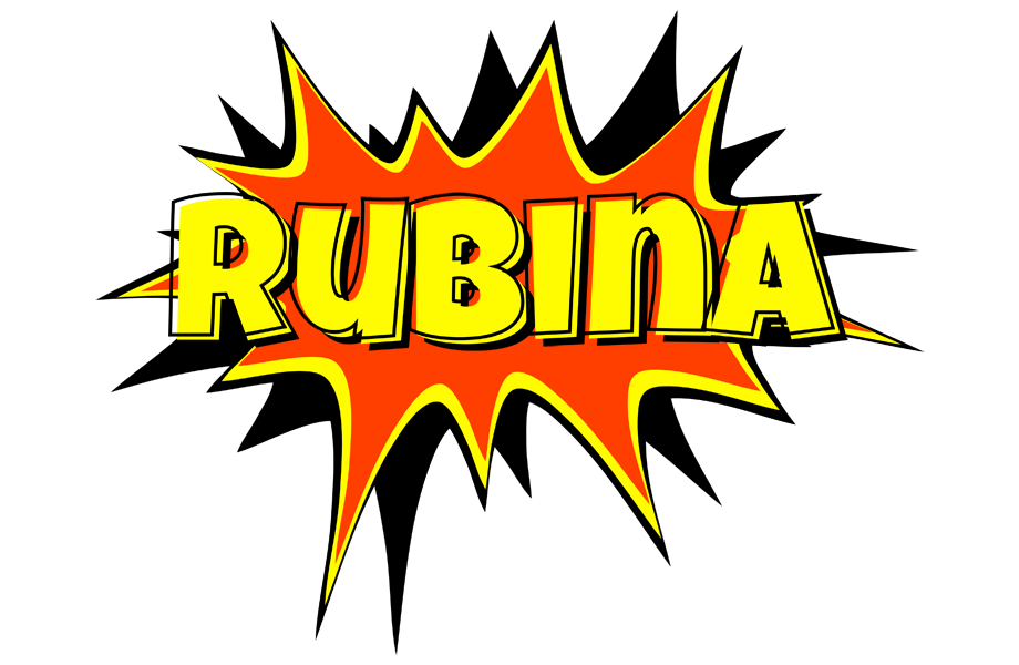 Rubina bazinga logo