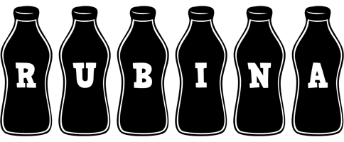 Rubina bottle logo