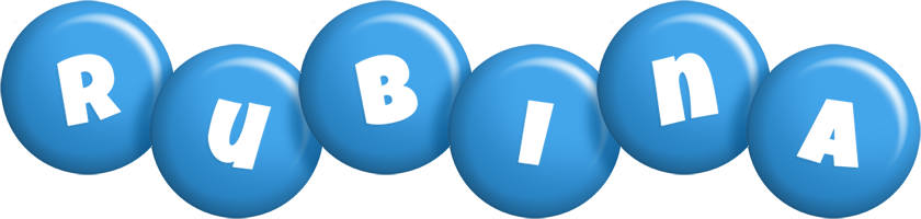 Rubina candy-blue logo