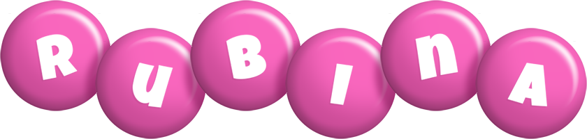 Rubina candy-pink logo