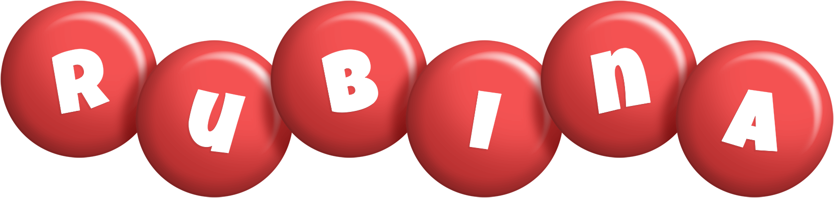 Rubina candy-red logo