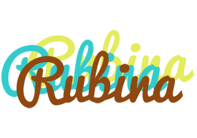 Rubina cupcake logo