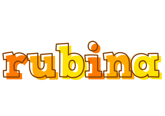 Rubina desert logo
