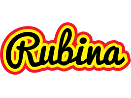 Rubina flaming logo