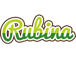 Rubina golfing logo