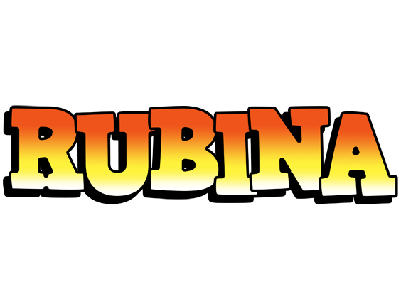Rubina sunset logo