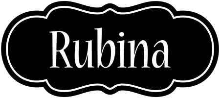 Rubina welcome logo