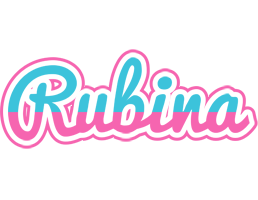 Rubina woman logo