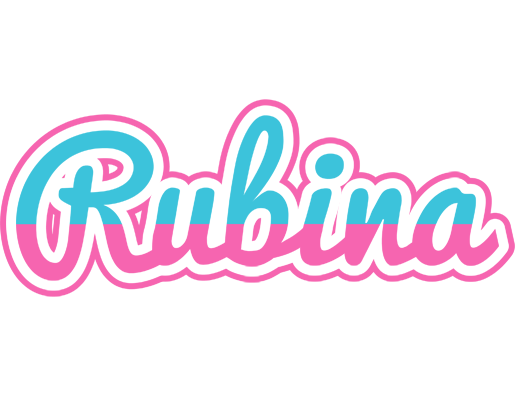 Rubina woman logo