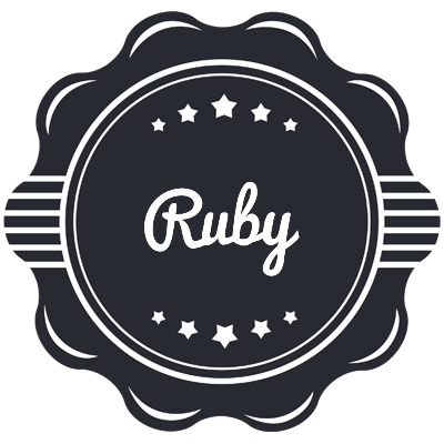 Ruby badge logo