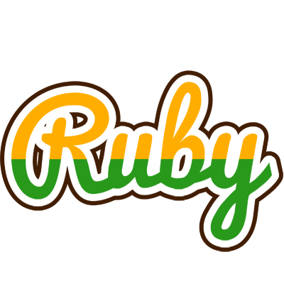 Ruby banana logo