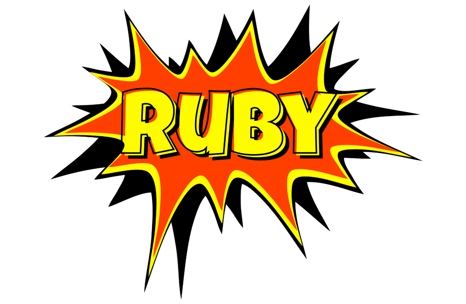 Ruby bazinga logo