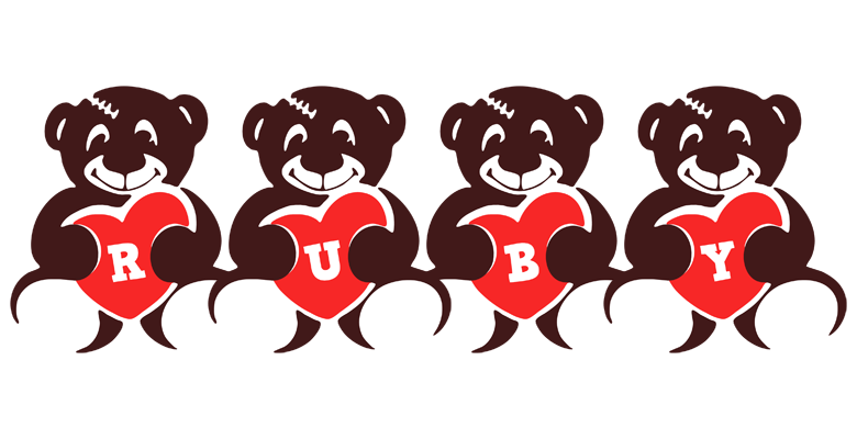 Ruby bear logo