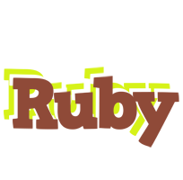 Ruby caffeebar logo